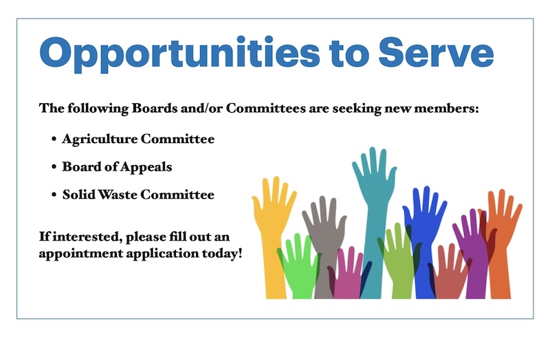 Board/Committee Vacant Seats