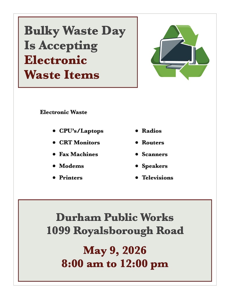 E-Waste flyer